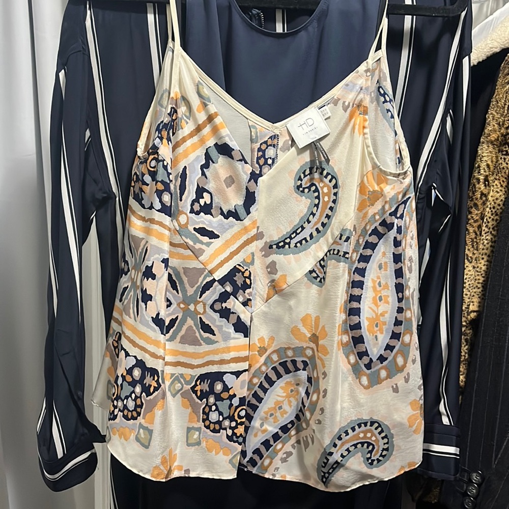 HD *In Paris* Silk Crop Camisole/Tank (US 10)